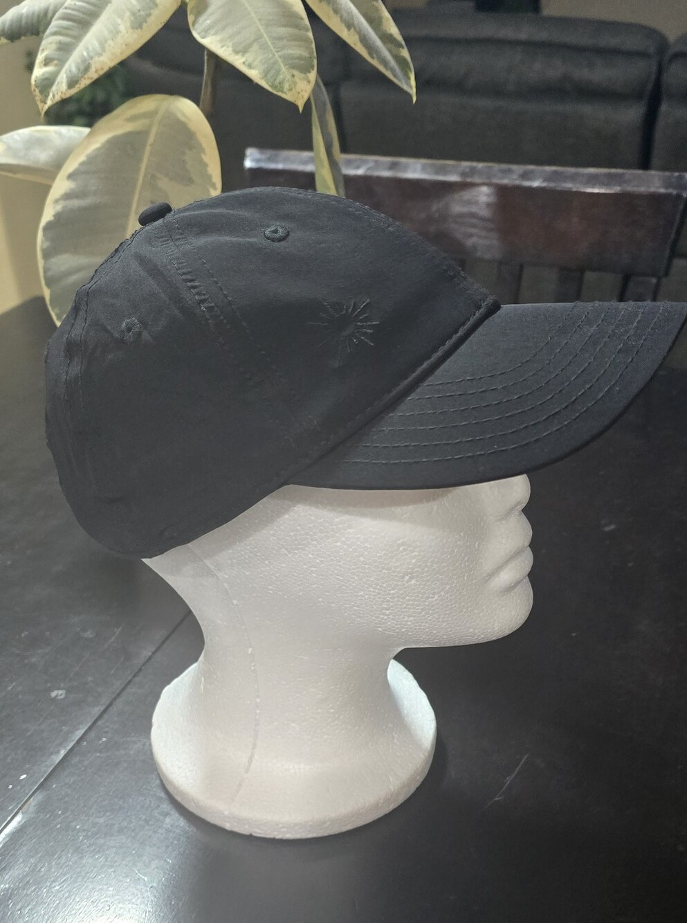 OFFLINE by AERIE Black Baseball Cap with Subtle Embroidery - Picture 2 of 7